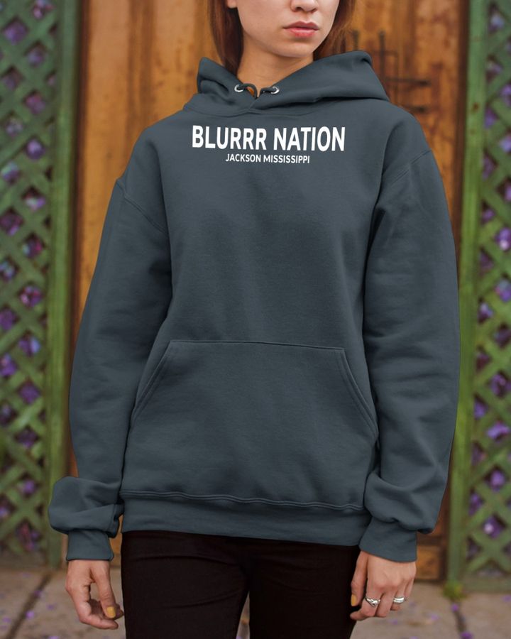 Blurrr Nation Jackson Mississippi Shirt