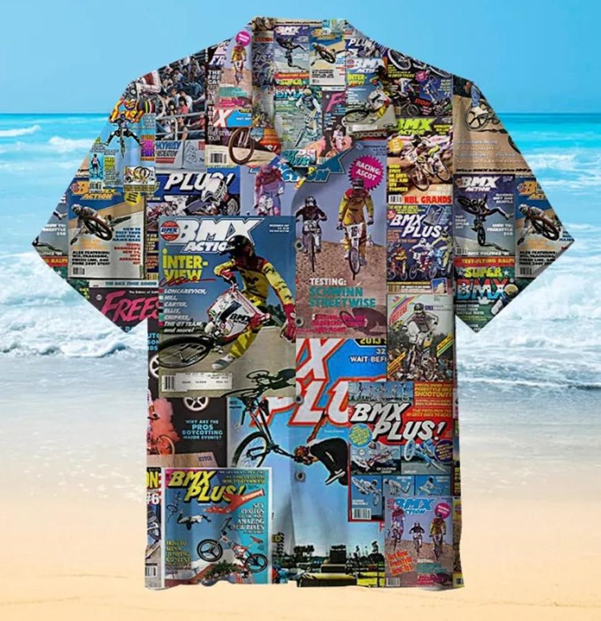 Bmx Magazine Hawaiian Shirt