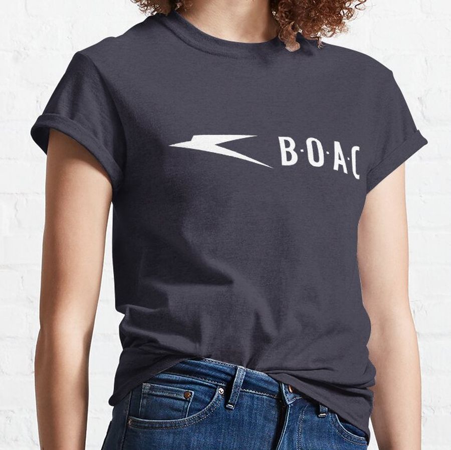 BOAC vintage Airline logo Classic T-Shirt