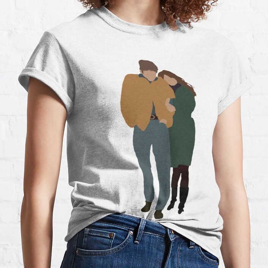 Bob and Suze Minimal -The Freewheelin Bob Dylan Album Cover Classic T-Shirt