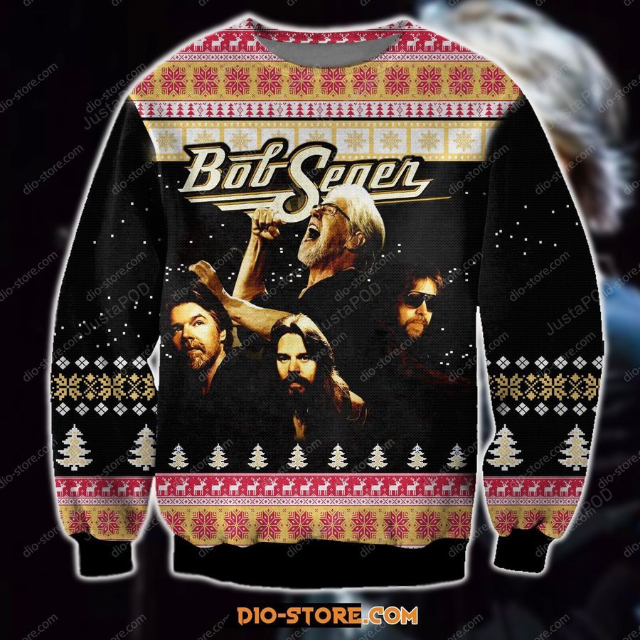 Bob Seger 3d Print Ugly Sweater Ugly Sweater Christmas Sweaters