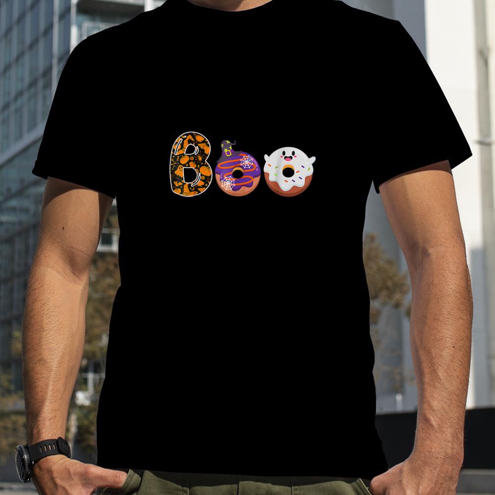 Boo Donuts Ghost Funny Halloween Donut Lovers Costume Spooky T Shirt