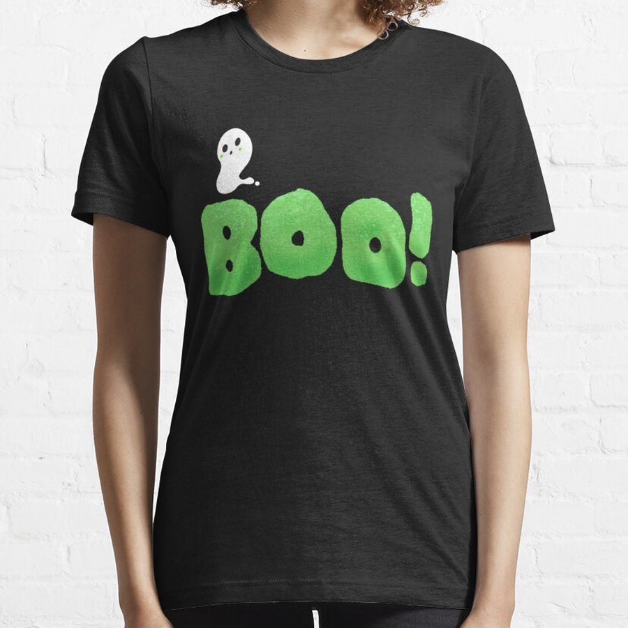 Boo Spooky Happy Halloween Essential T-Shirt