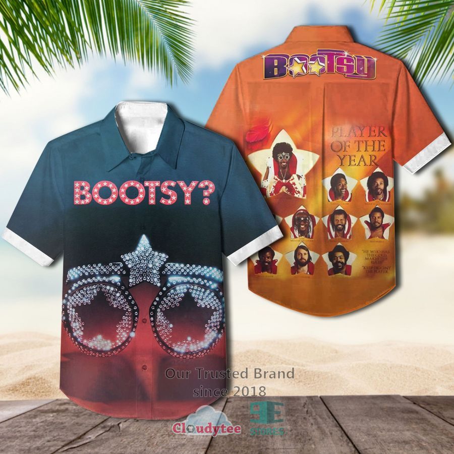 Bootsy Collins Bootsy Player of the Year Album Cover Hawaiian Shirt – LIMITED EDITION