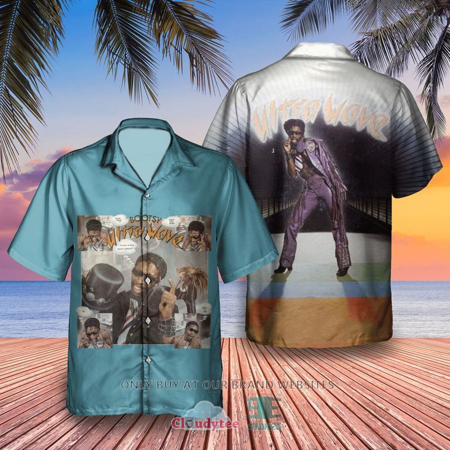 Bootsy Collins Ultra Wave Blue Hawaiian Shirt – LIMITED EDITION