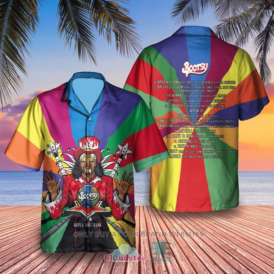 Bootsy Collins World Wide Funk Multicolor Hawaiian Shirt – LIMITED EDITION