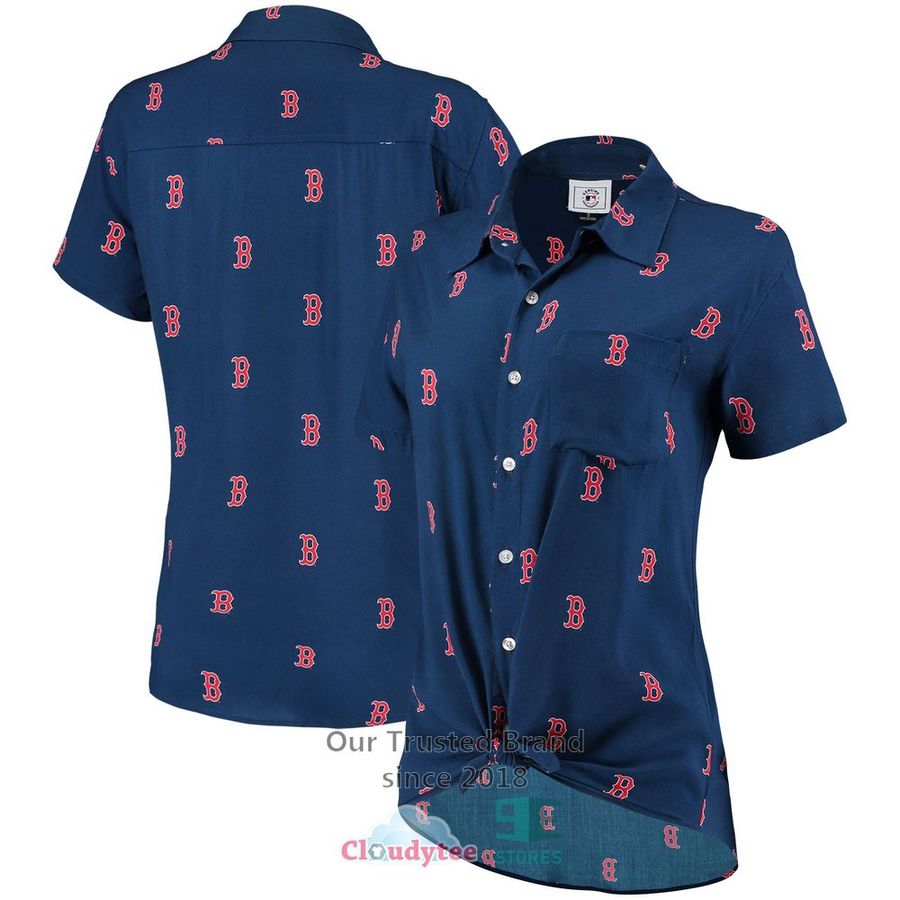 Boston Red Sox Navy Hawaiian Shirt – LIMITED EDITION