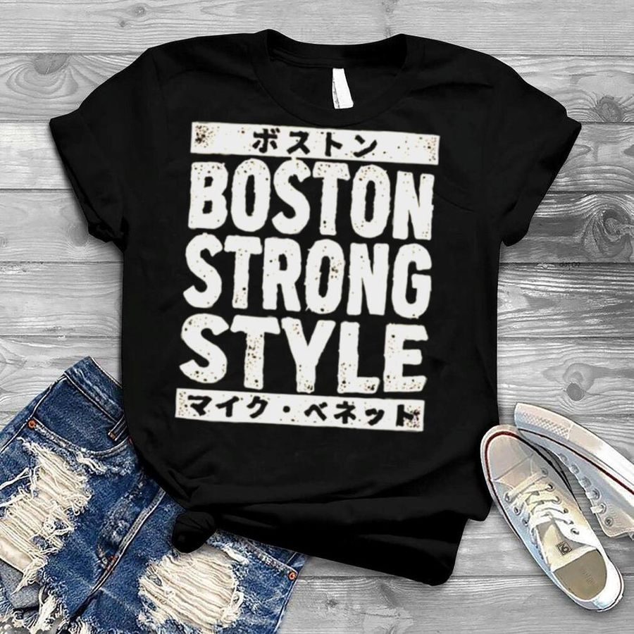 boston strong style shirt