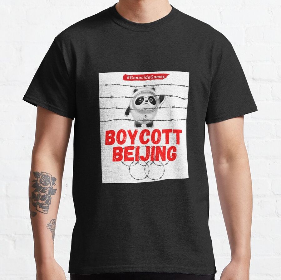 Boycott Beijing Genocide Games Crimes Classic T-Shirt