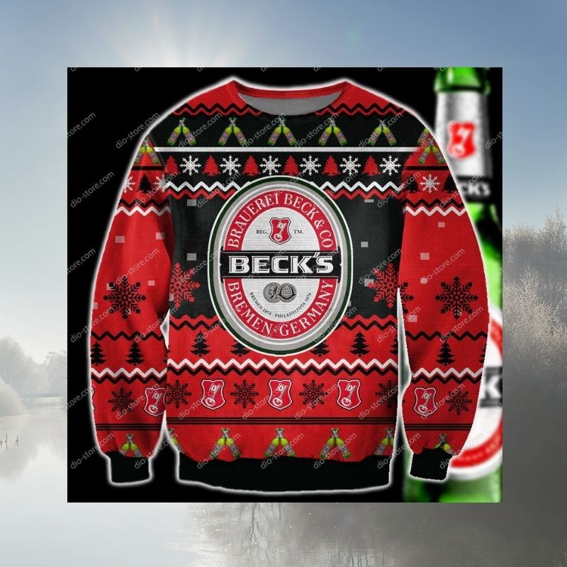 Brauerei Beck Co Bremen Germany Beck is  beer Ugly Sweater