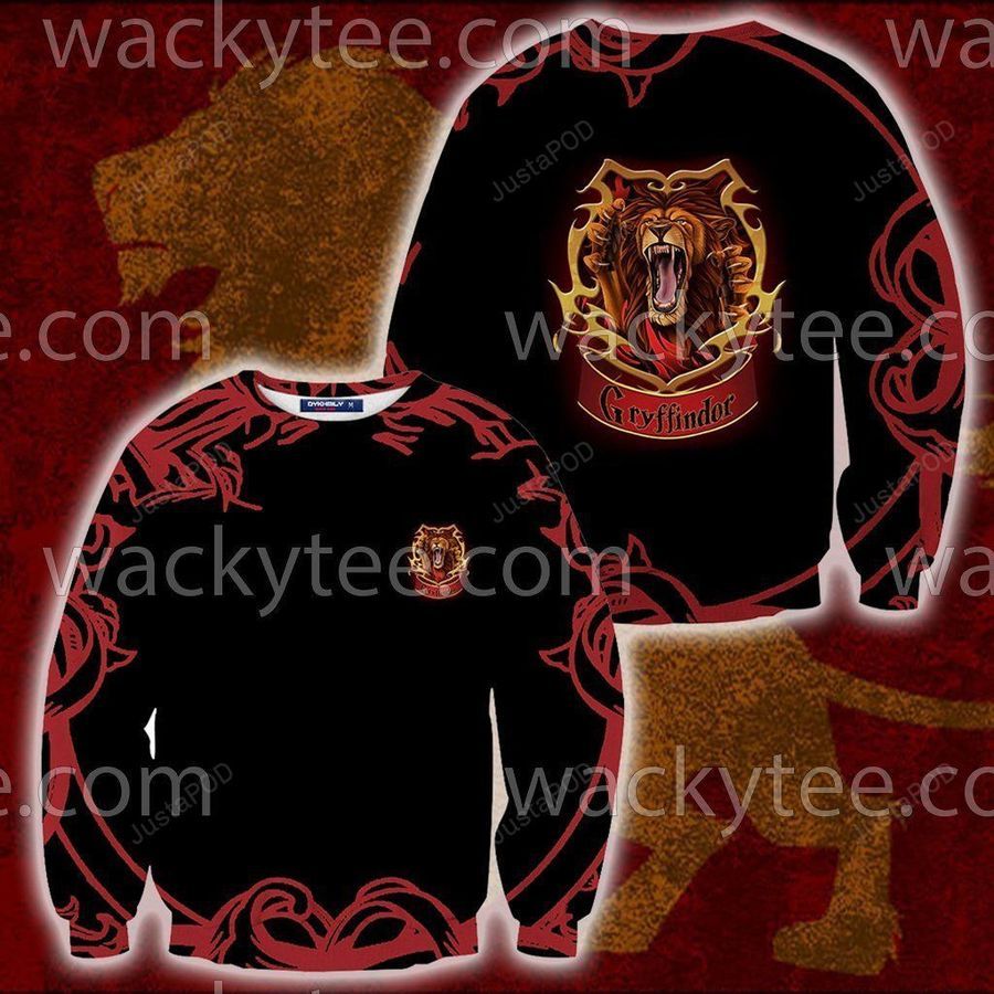 Brave Like A Gryffindor Harry Potter Ugly Sweater Ugly Sweater