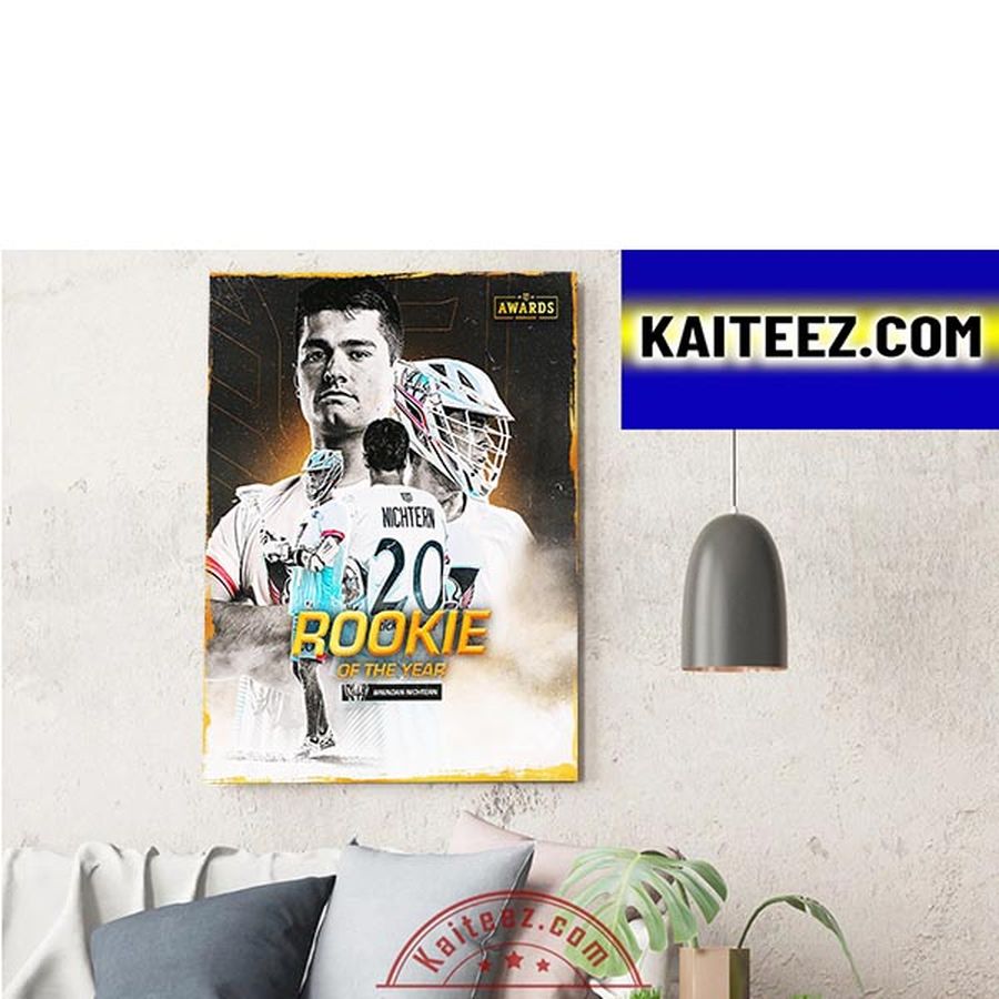 Brendan Nichtern Is 2022 Rookie Of The Year In PLL Decorations Poster Canvas