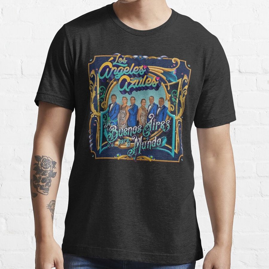 Bring For Los Angeles Music Band Logo Azules Essential T-Shirt