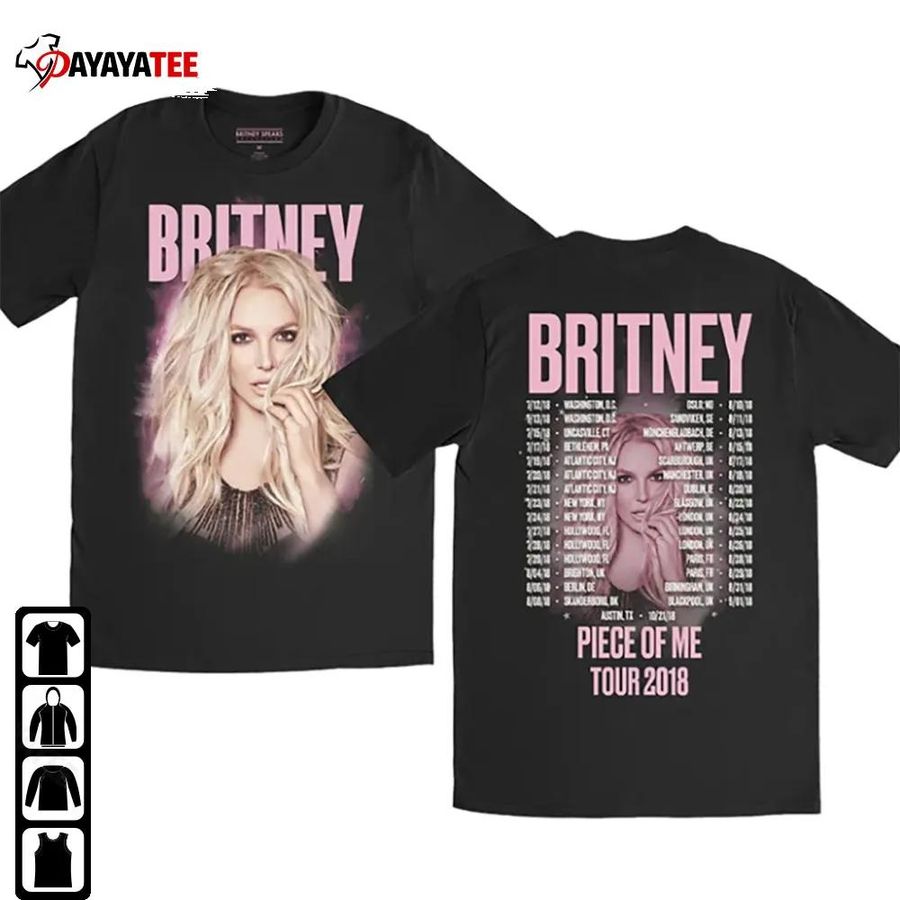 Britney Spears Piece Of Me Tour 2018 Shirt Cara Delevingne Britney Spears