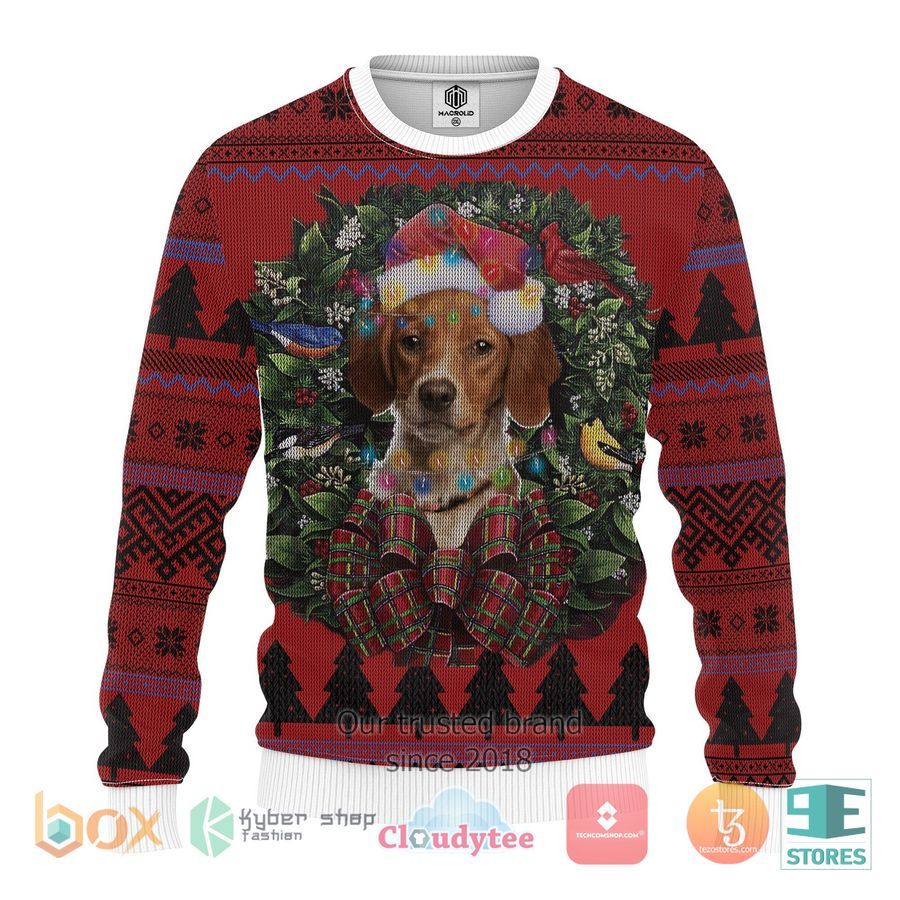 Brittany Spaniel Christmas Sweater – LIMITED EDITION