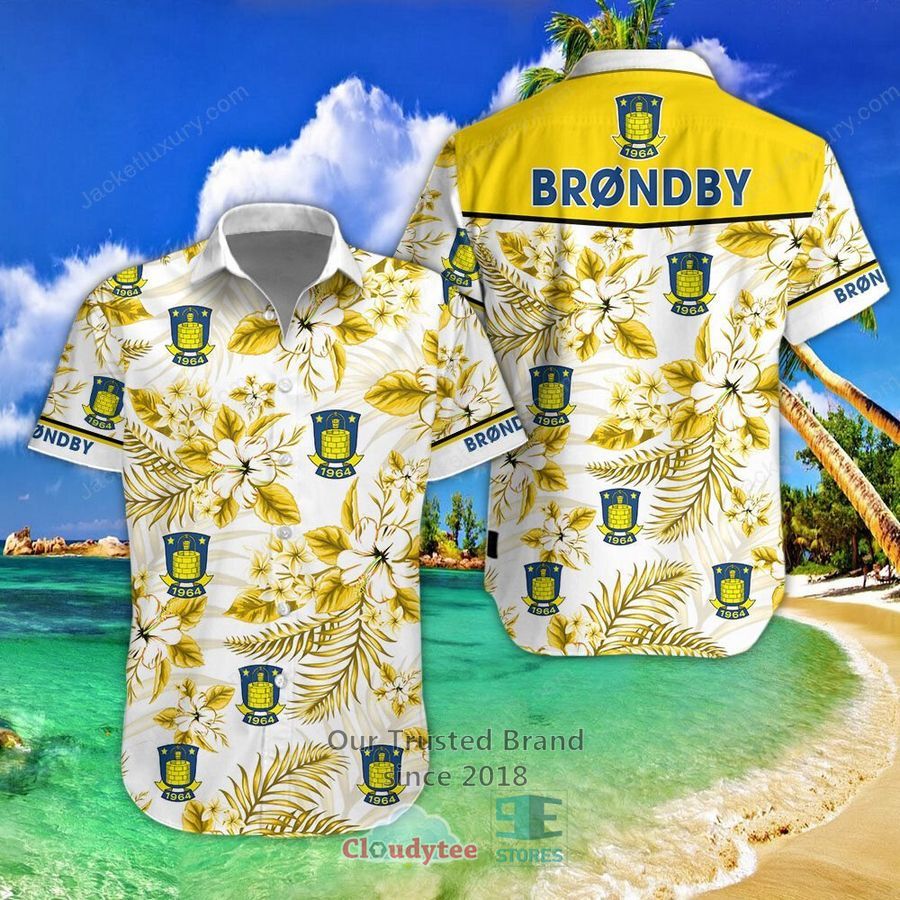 Brondby IF Hawaiian Shirt, Shorts – LIMITED EDITION