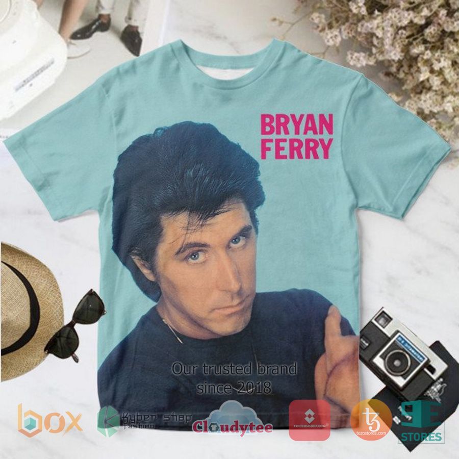 Bryan Ferry These Foolish Things Album 3D T-Shirt – LIMITED EDITION