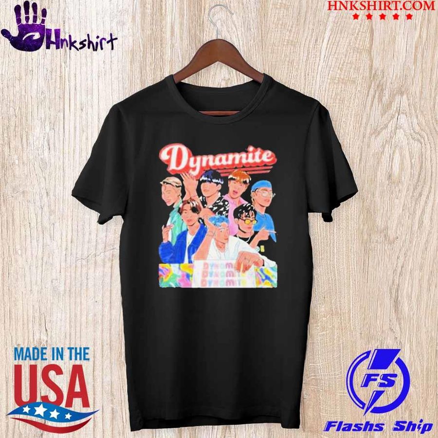Bts Dynamite Art Shirt