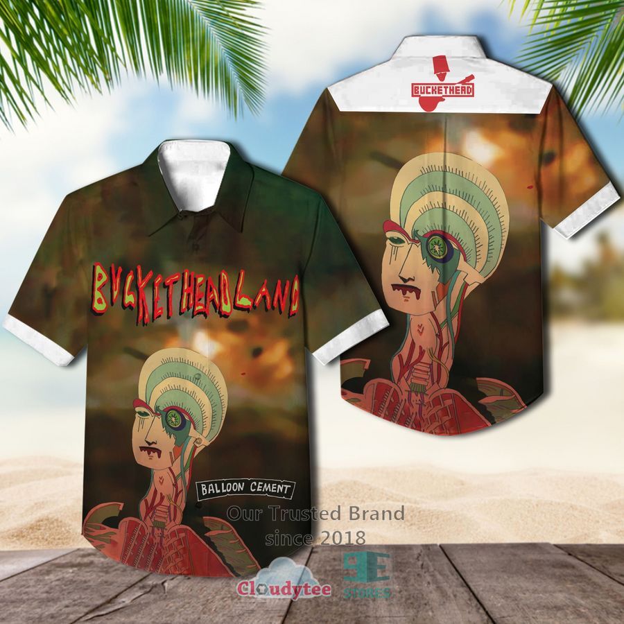 Bucketheadland Balloon Cement Casual Hawaiian Shirt – LIMITED EDITION