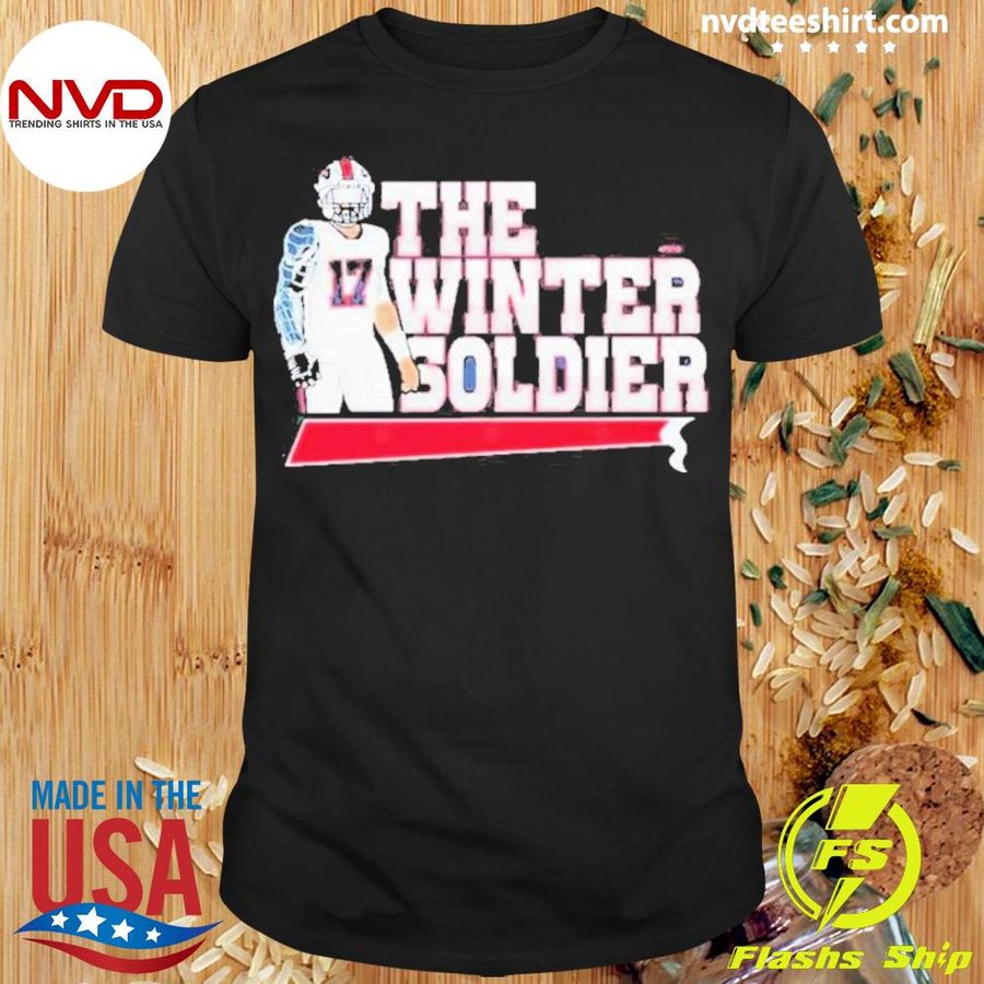 Buffalo Bills Josh Allen The Winter Soldier Shirt