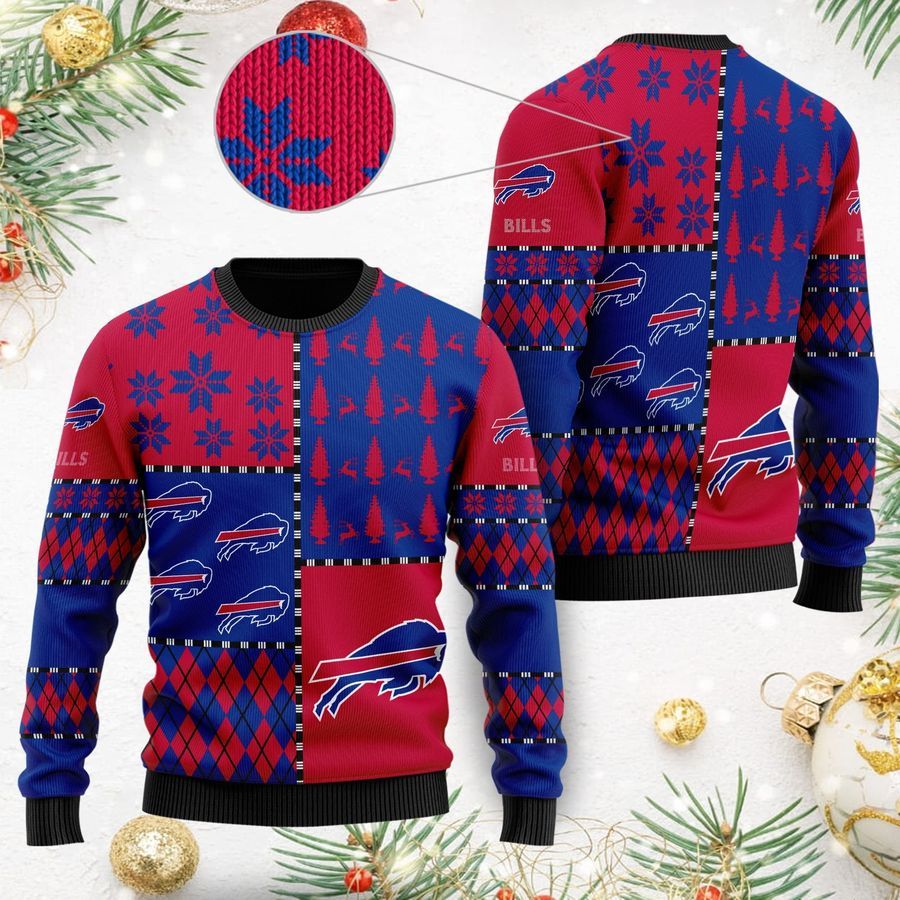 Buffalo Bills Ugly Christmas Sweaters Best Christmas Gift For Bills