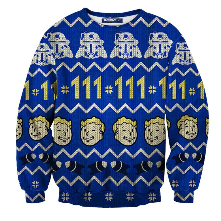 Bunker Christmas Wool Knitted Ugly Sweater