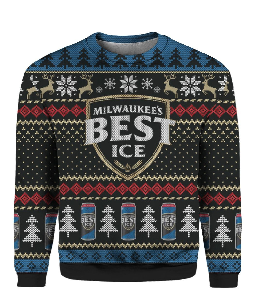 Busch Beer Mountain Ugly Sweater