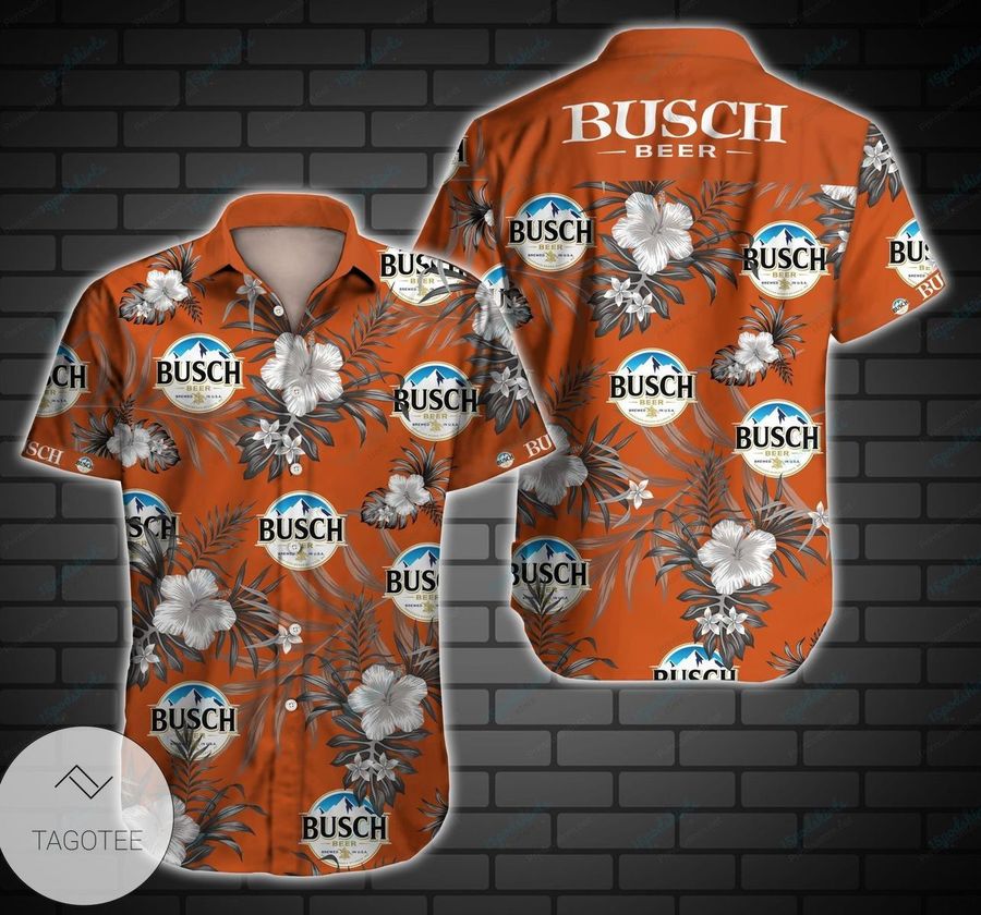 Busch Beer Style 5 Hawaiian Shirt