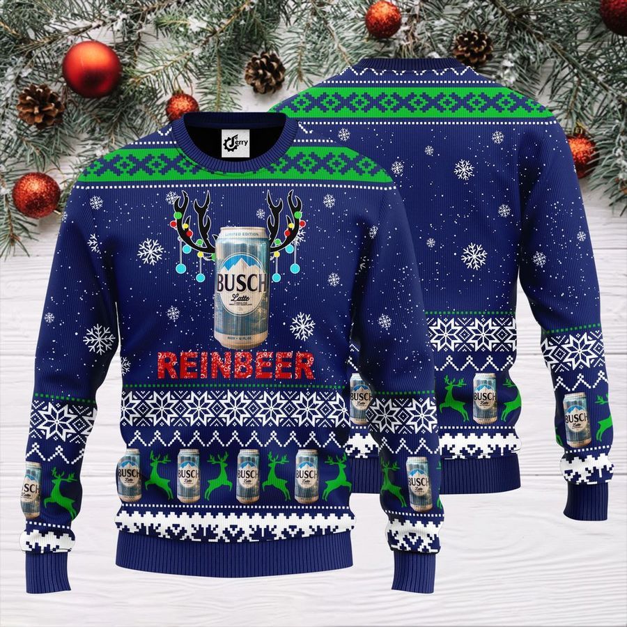 Busch Latte Reinbeer Christmas Sweater