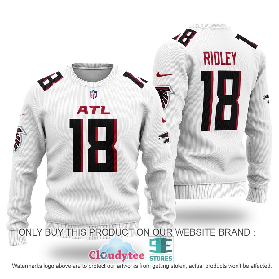 Calvin Ridley 18 Atlanta Falcons Ugly Sweater – LIMITED EDITION