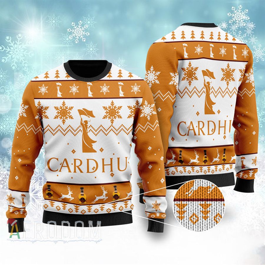 Cardhu Whiskey Ugly Christmas Sweater - 325