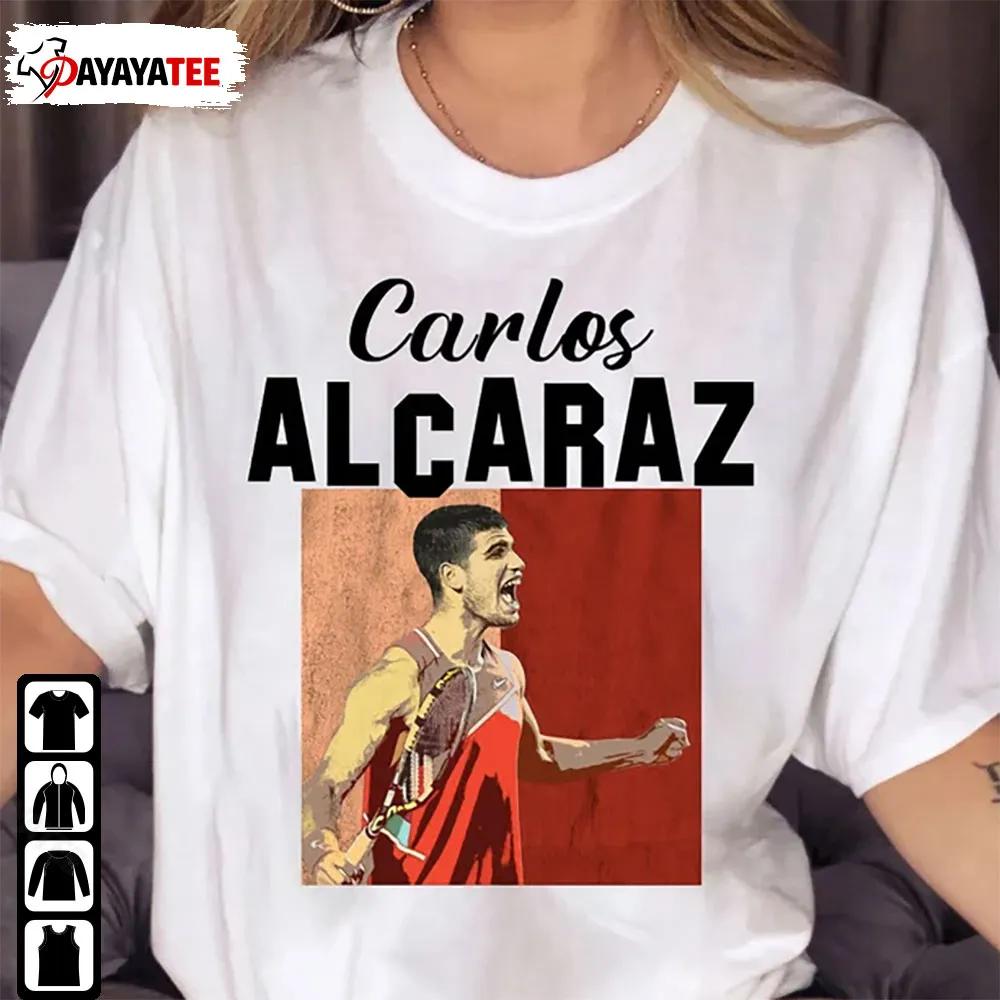 Carlos Alcaraz Professional Tennis Player Shirt Us Open