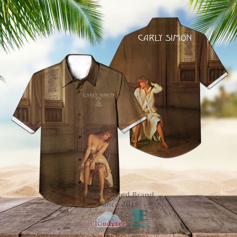 Carly Simon Boys In The Trees Album Hawaiian Shirt – LIMITED EDITION