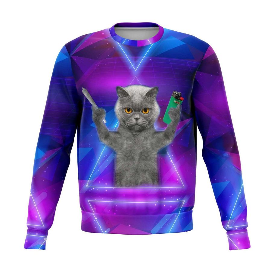 Cat Galaxy Ugly Christmas Sweater, All Over Print Sweatshirt, Ugly Sweater, Christmas Sweaters, Hoodie, Sweater