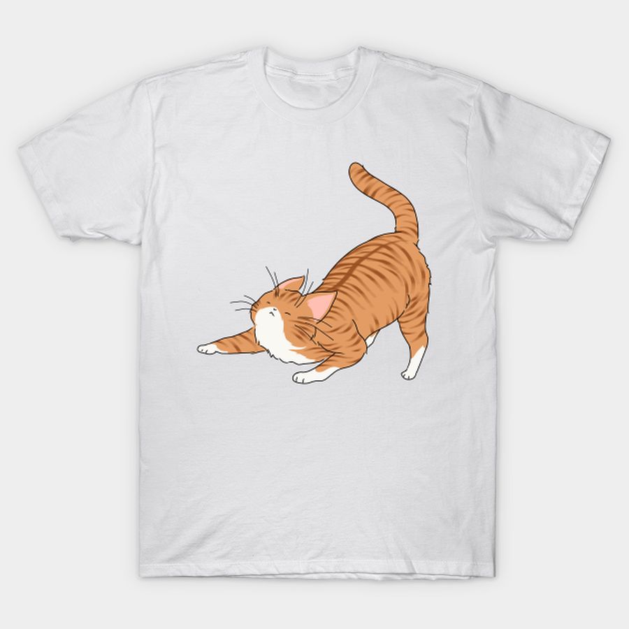 cat stretching T-shirt, Hoodie, SweatShirt, Long Sleeve