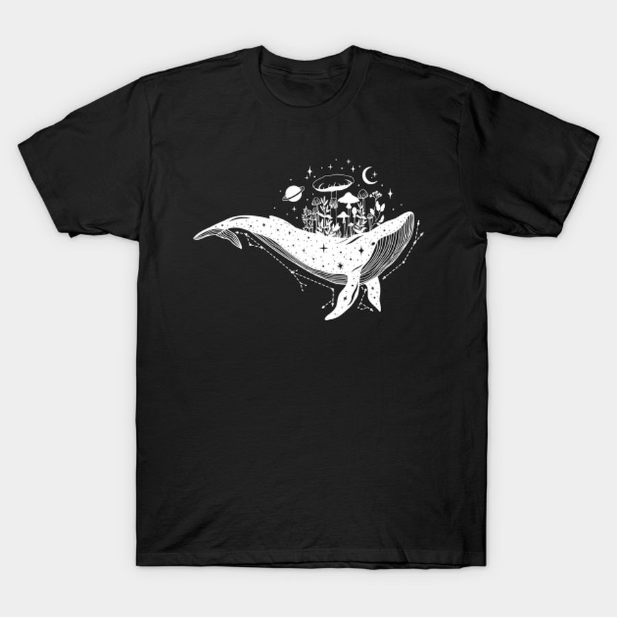 Celestial Whale Plants Mushroom Mythology Lovers Zodiac Sign T-shirt, Hoodie, SweatShirt, Long Sleeve
