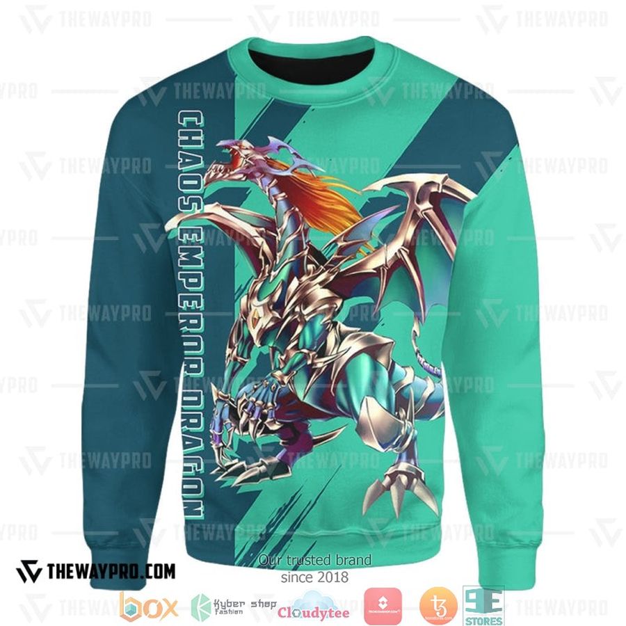 Chaos Emperor Dragon Yu Gi Oh Ugly Sweater