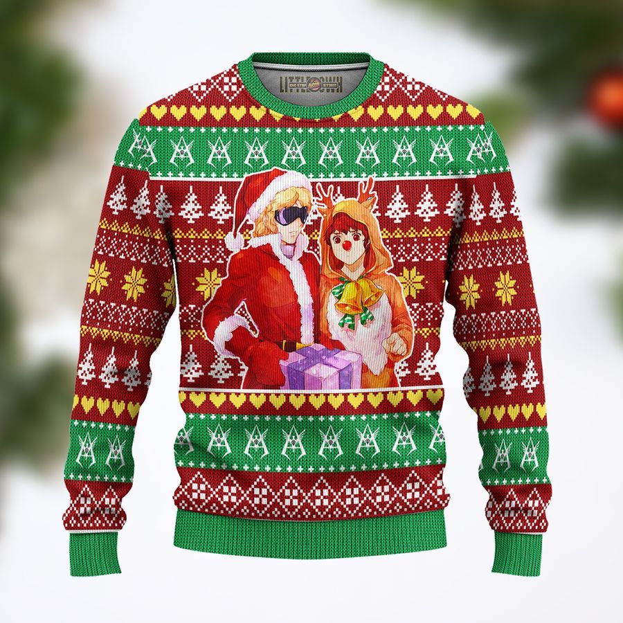 Char Aznable Anime Custom Gundam Ugly Sweater
