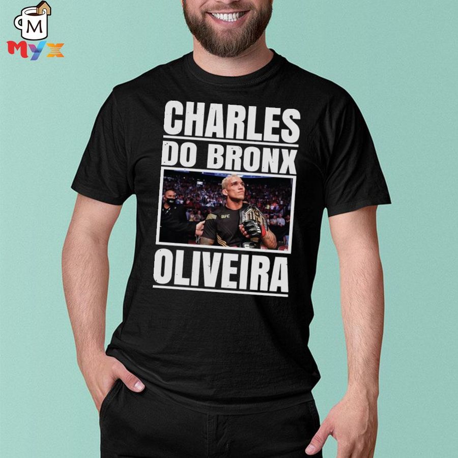 Charles oliveira do bronx art shirt