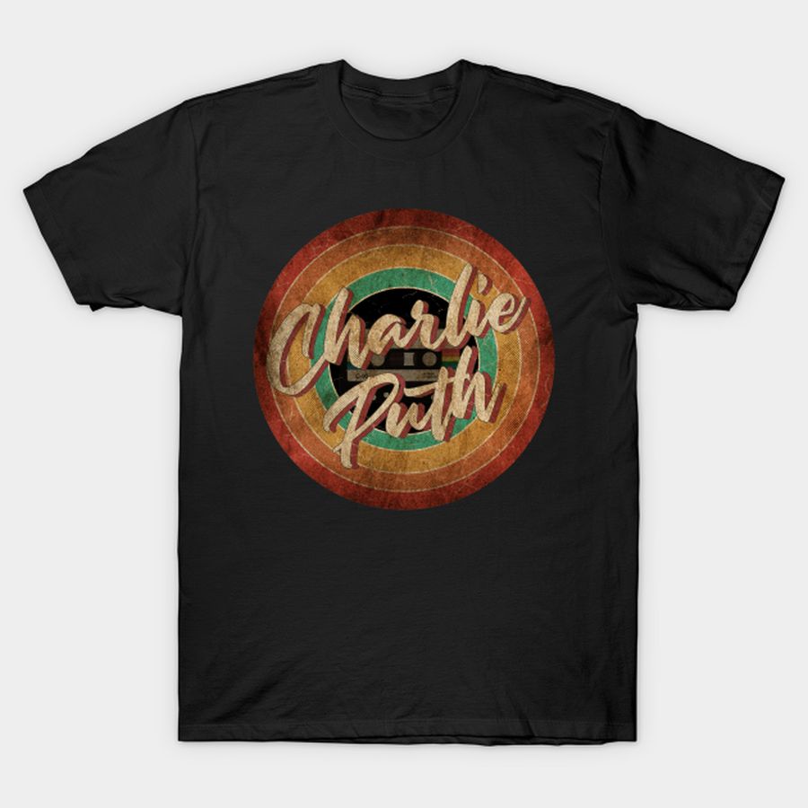 Charlie Puth Vintage Circle Art T-shirt, Hoodie, SweatShirt, Long Sleeve