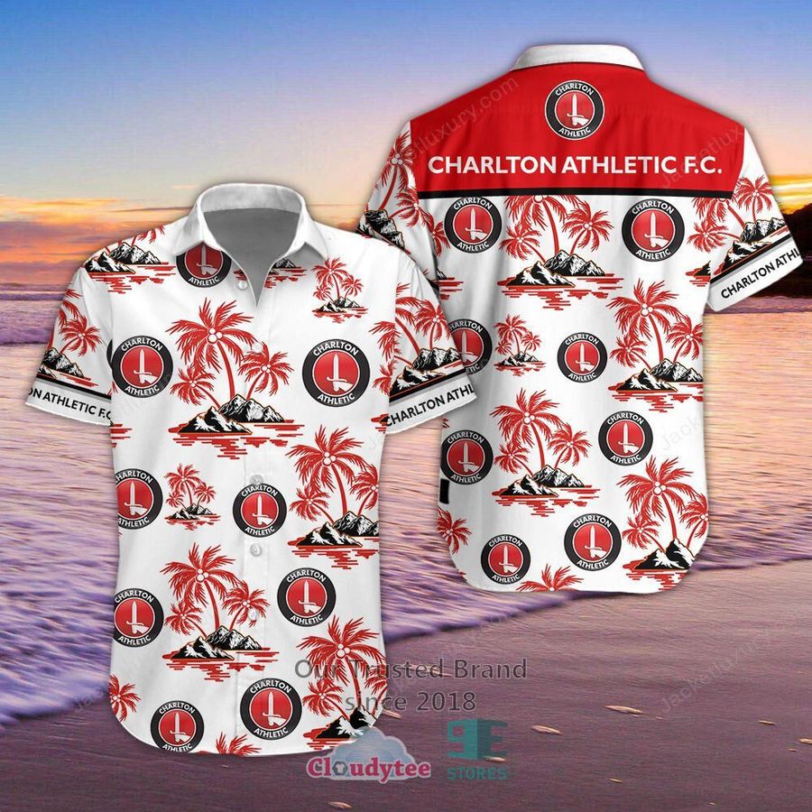 Charlton Athletic Island Hawaiian Shirt, Short – LIMITED EDITION