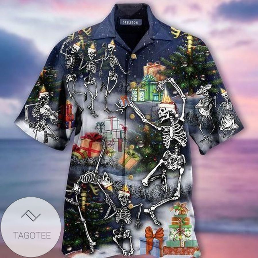 Check Out This Awesome All My Skeletons Out For Dancing Authentic Hawaiian Shirt 2022