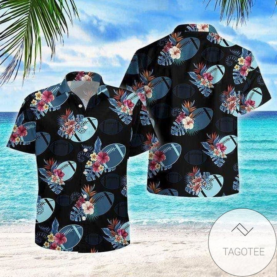 Check Out This Awesome Football For Life Summer Vibe Tropical Hawaiian Aloha Shirts