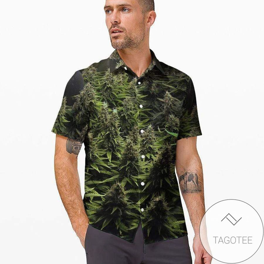 Check Out This Awesome Hawaiian Aloha Shirts Weed Garden