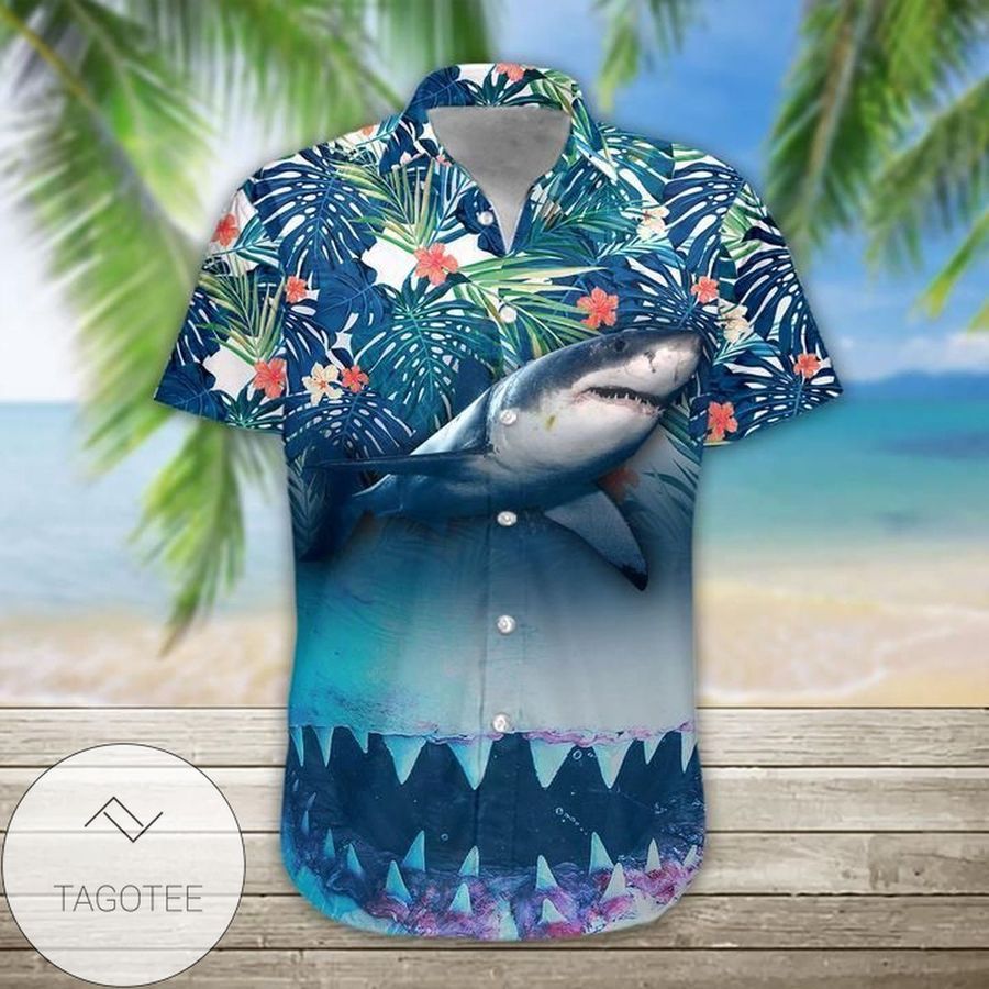 Check Out This Awesome Shark Authentic Hawaiian Shirt 2022