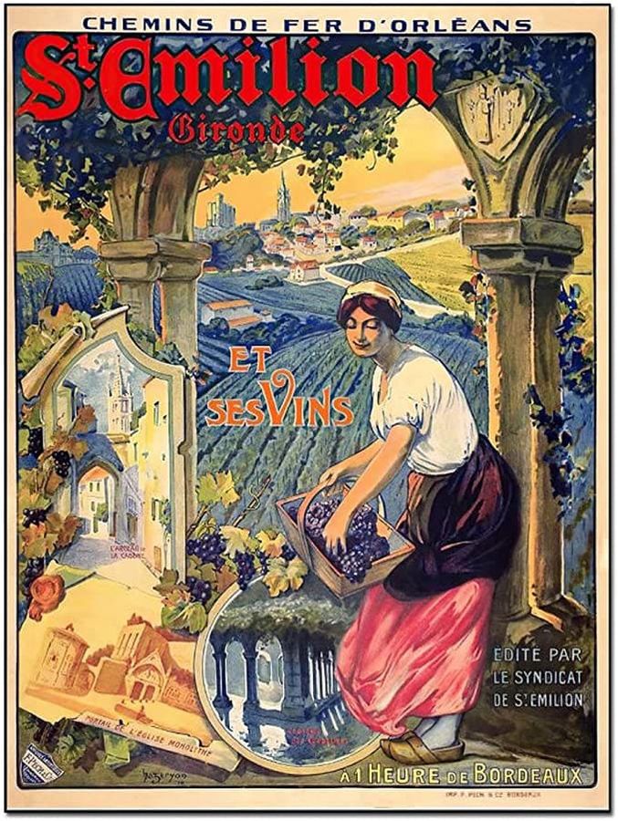 Chemins De Fer D'orleans, Poster Decor, Wall Poster Poster
