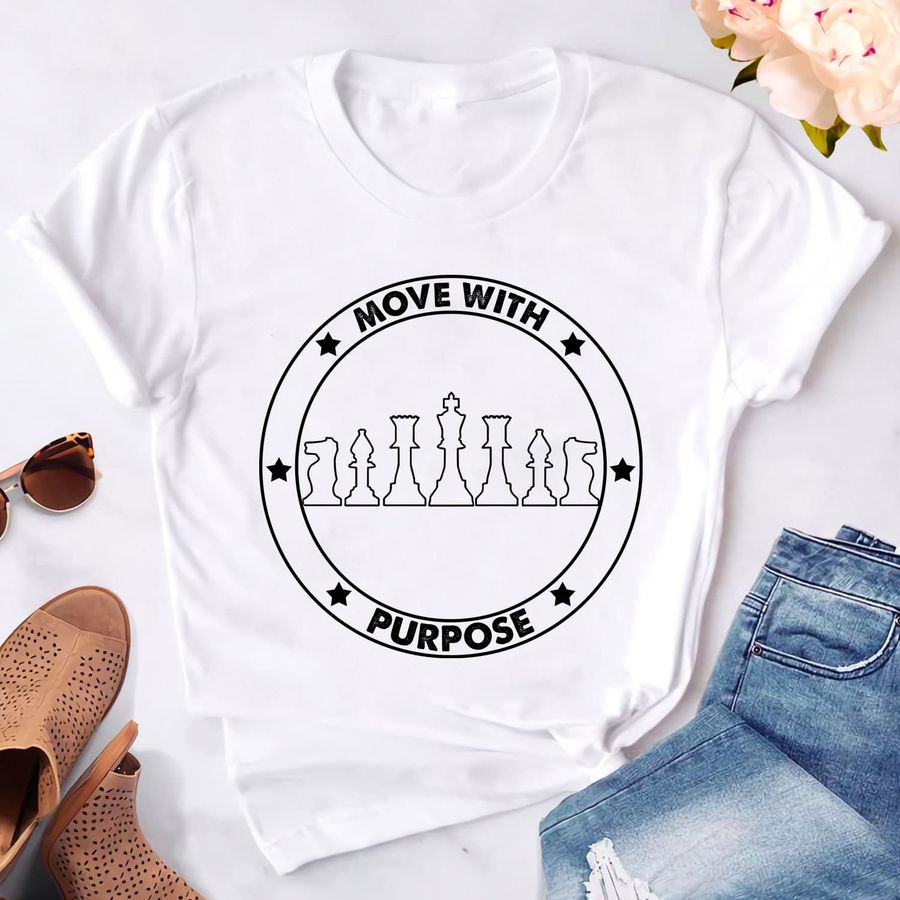 Chessboard Graphic T-shirt – Move with purpose