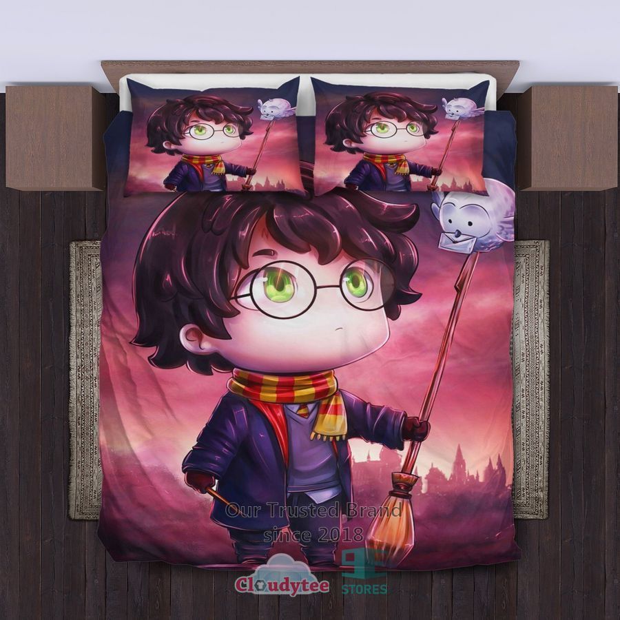 Chibi Harry Potter Art Bedding Set – LIMITED EDITION