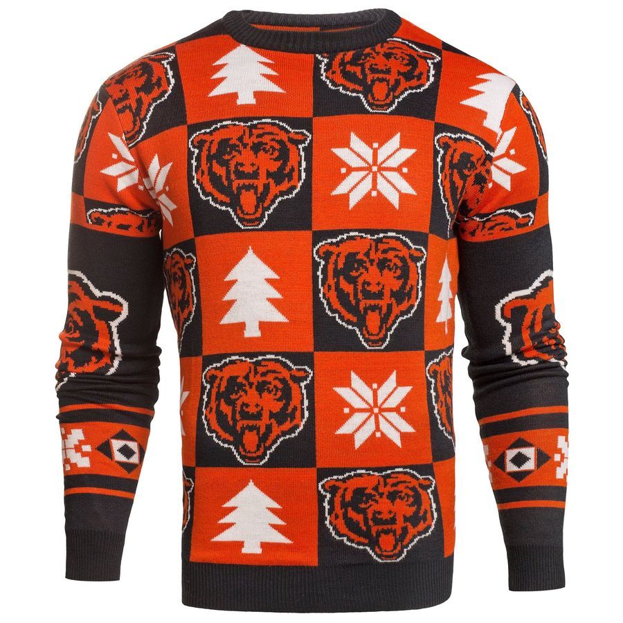 Chicago Bears NFL Ugly Christmas Sweater All Over Print Sweatshirt