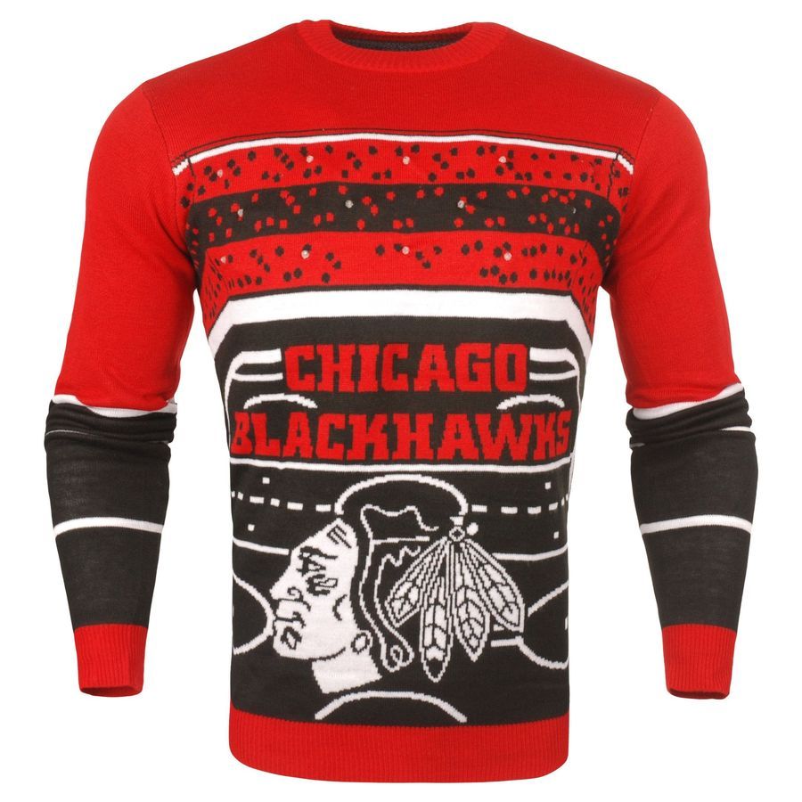 Chicago Blackhawks NHL Ugly Christmas Sweater All Over Print Sweatshirt